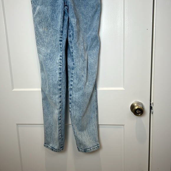 Old Navy Classic Blue Denim Overalls straight leg size 2. - Picture 5 of 13